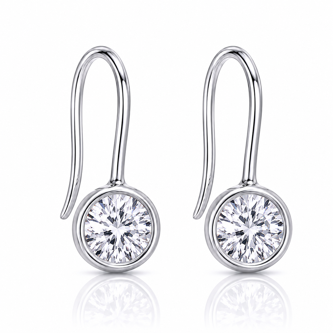 Lyla Bezel Earring