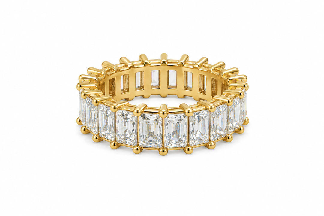 Clear Baguette Ring
