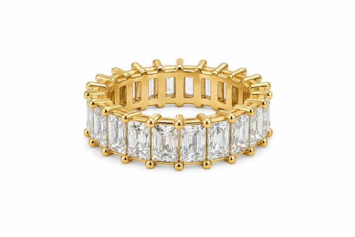 Clear Baguette Ring