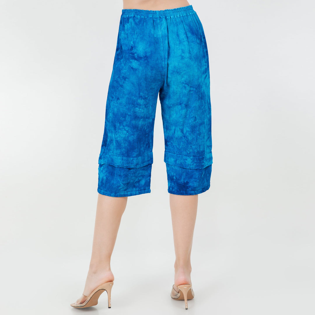 Gail Capri Pant with Pockets! 100% Cotton Gauze from KADOU Boutique