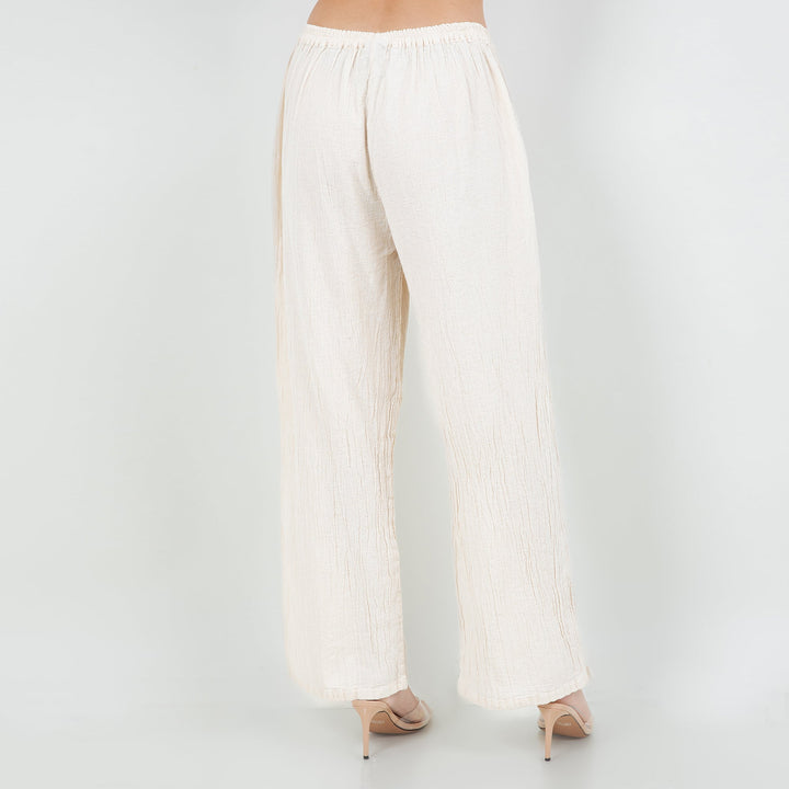 Lisa Cotton Gauze Pants with Pockets from KADOU Boutique
