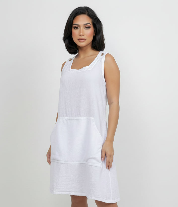 Zizi Tunic with Pocket! 100% Cotton Gauze from KADOU Boutique