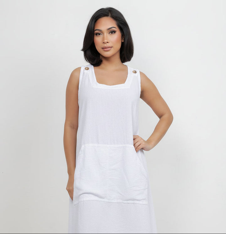 Zizi Tunic with Pocket! 100% Cotton Gauze from KADOU Boutique