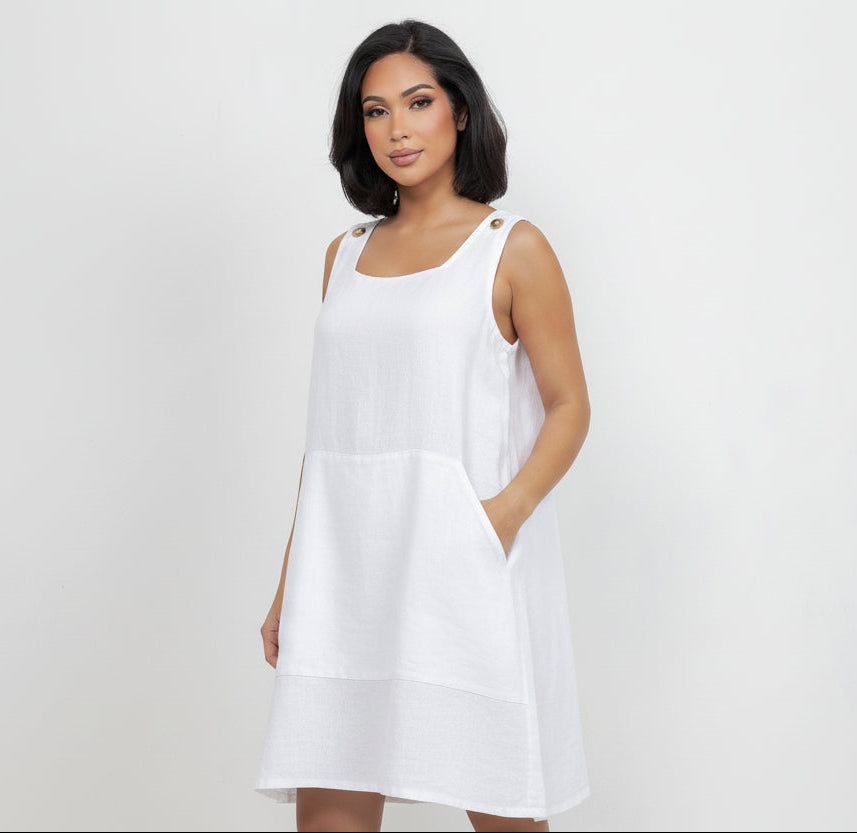 Zizi Tunic with Pocket! 100% Cotton Gauze from KADOU Boutique