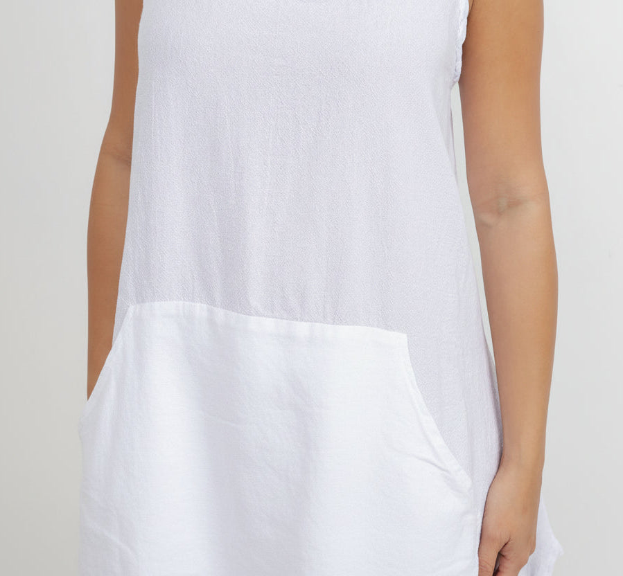 Zizi Tunic with Pocket! 100% Cotton Gauze from KADOU Boutique