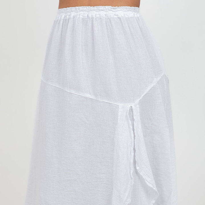 New Hannah - Lovely Knee Length Skirt 100% Cotton Gauze
