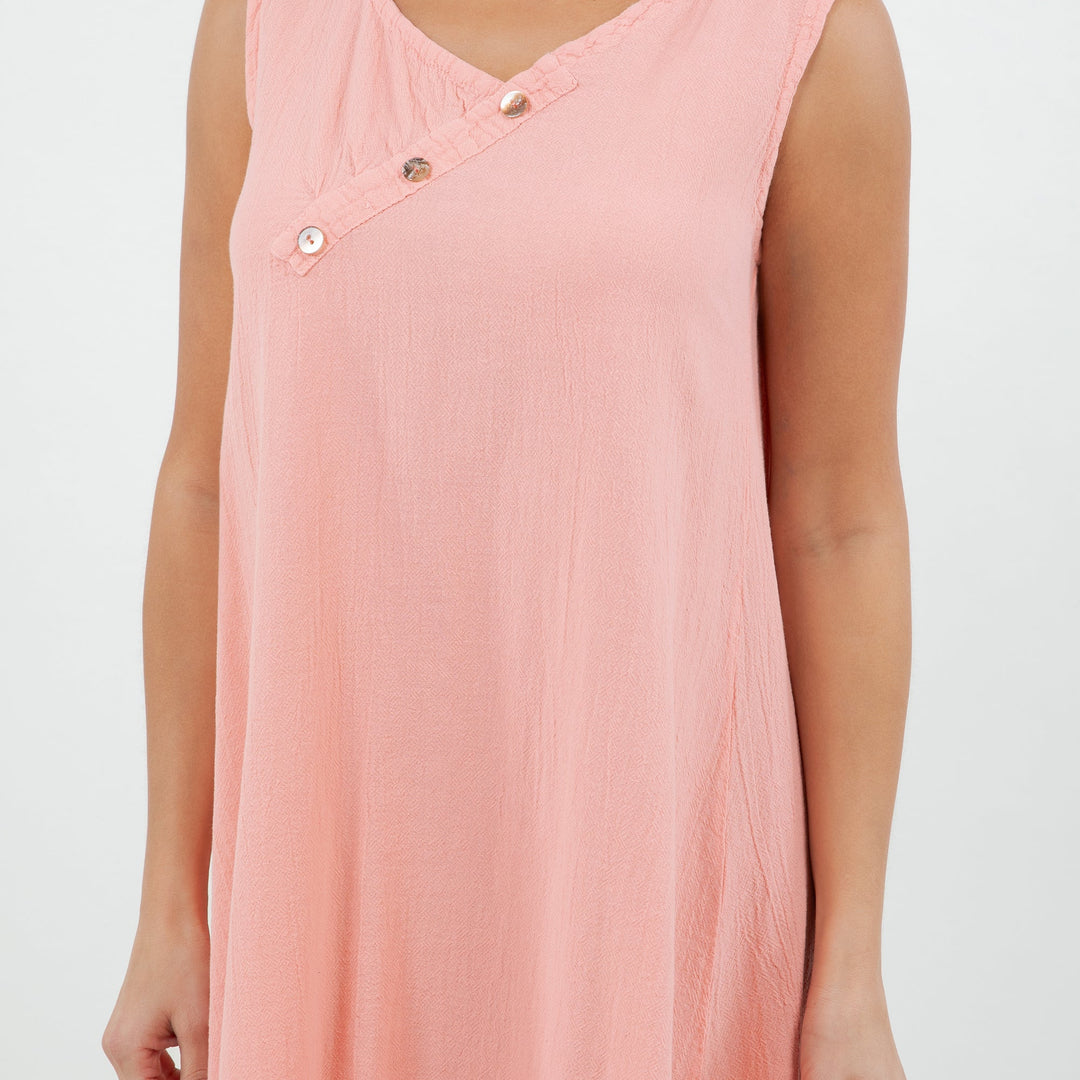 Hailey Dress 100% Cotton Gauze