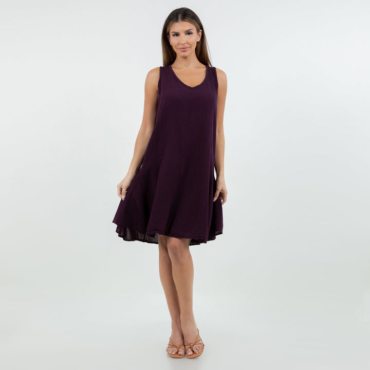 Peyton Dress 100% Cotton Gauze from KADOU Boutique