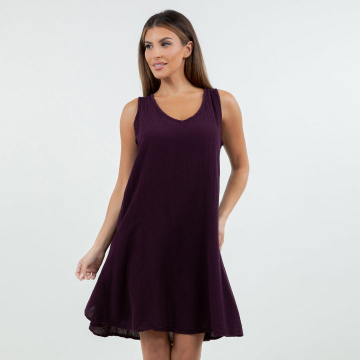 Peyton Dress 100% Cotton Gauze from KADOU Boutique