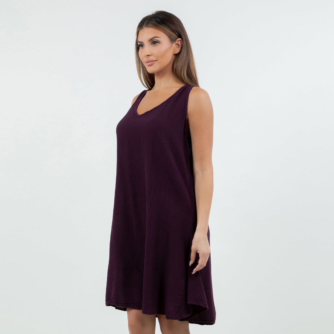 Peyton Dress 100% Cotton Gauze from KADOU Boutique