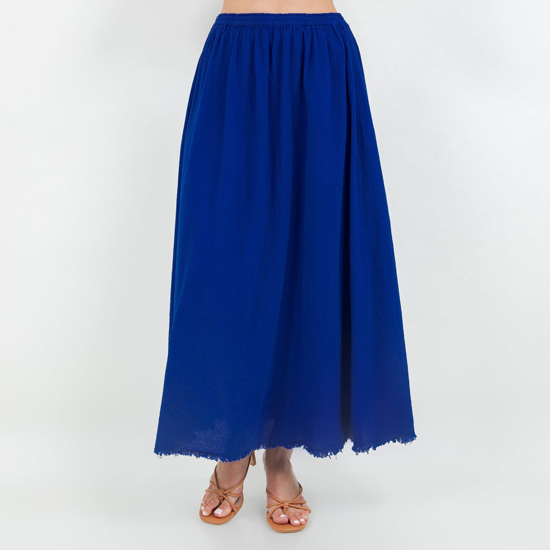 Fern Skirt 100% Cotton Gauze One Size from KADOU Boutique