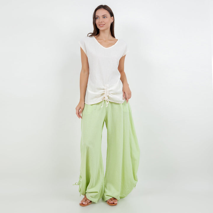 Oana Pants 100% Cotton Gauze