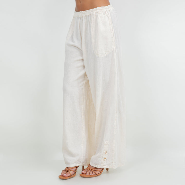 Alexis Pants 100% Cotton Gauze from KADOU Boutique