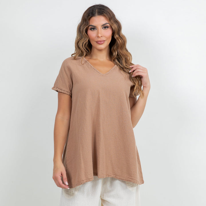 Betsy Top 100% Cotton Gauze from KADOU Boutique