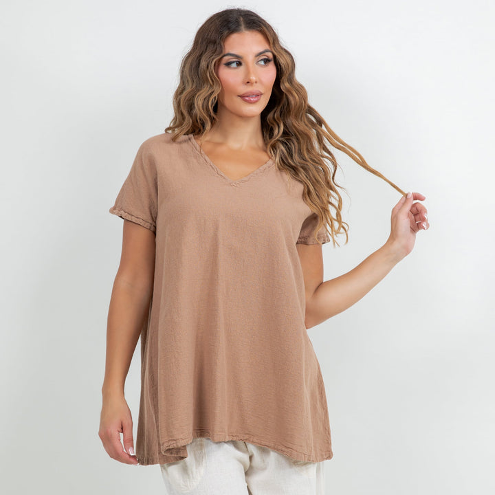 Betsy Top 100% Cotton Gauze from KADOU Boutique