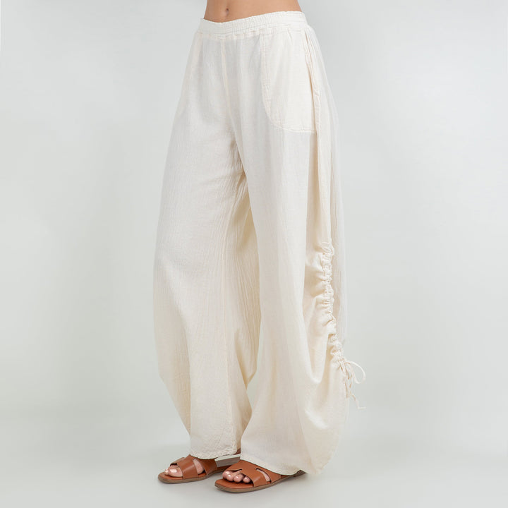 Oana Pants 100% Cotton Gauze from KADOU Boutique