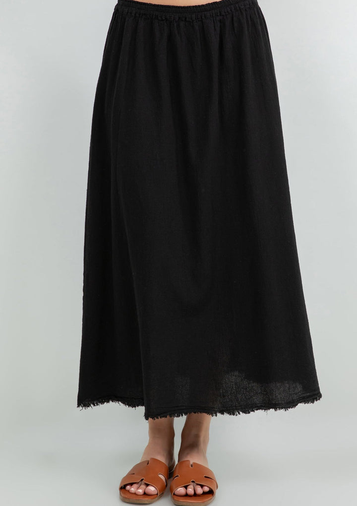 Fern Skirt 100% Cotton Gauze One Size from KADOU Boutique