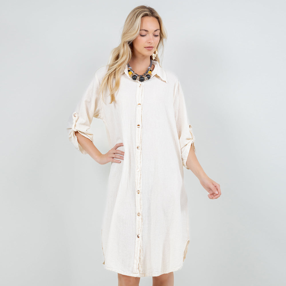Women's Cotton Gauze Chris Tunic from KADOU Boutique