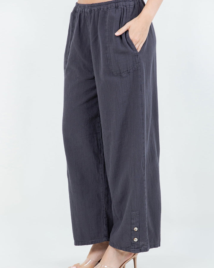 Alexis Pants 100% Cotton Gauze from KADOU Boutique