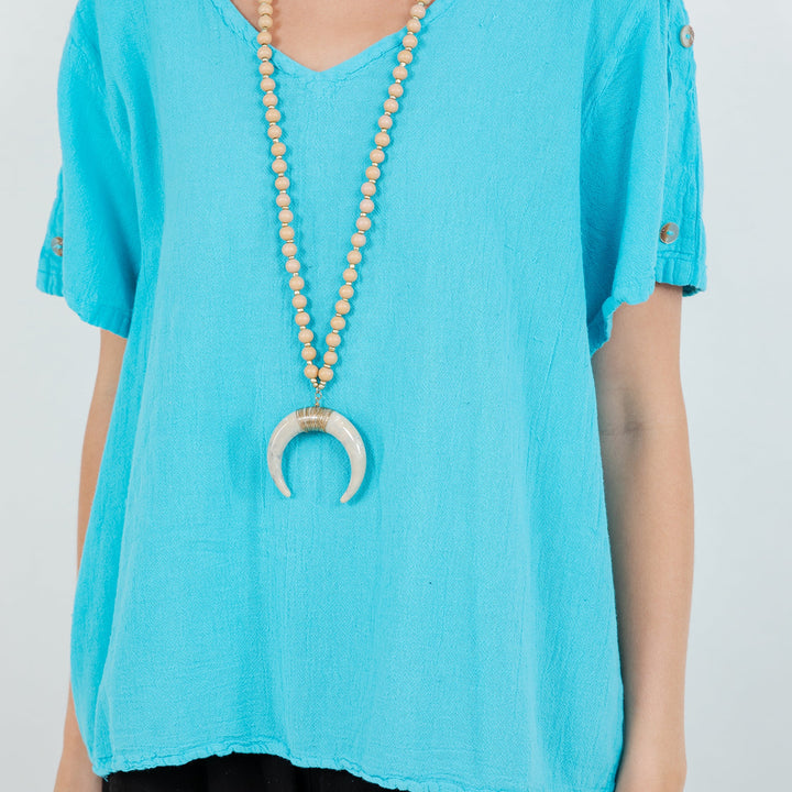 Shirley Top 100% Cotton Gauze from KADOU Boutique