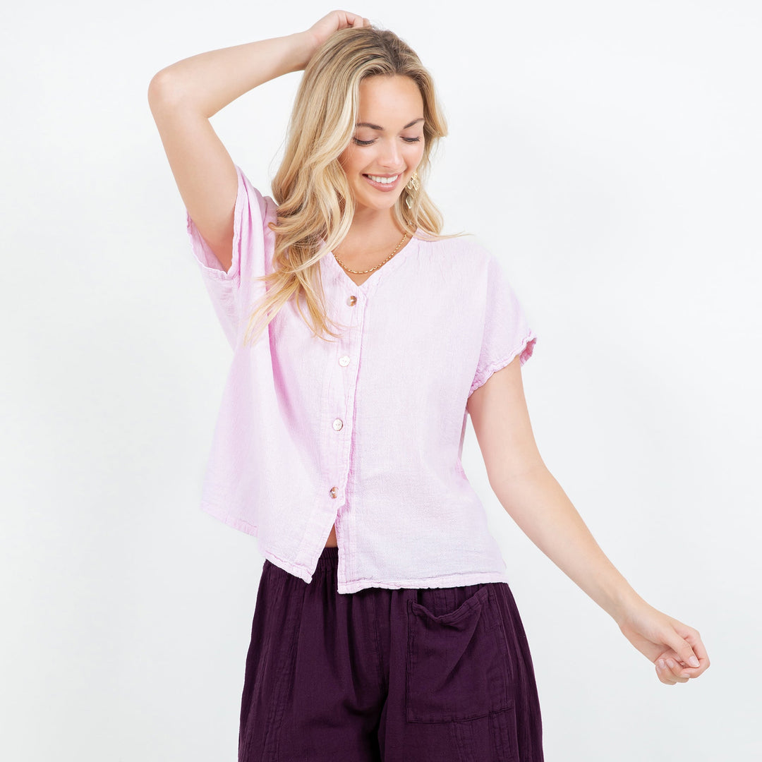 Constance Top -100% Cotton Gauze - New Colors! from KADOU Boutique