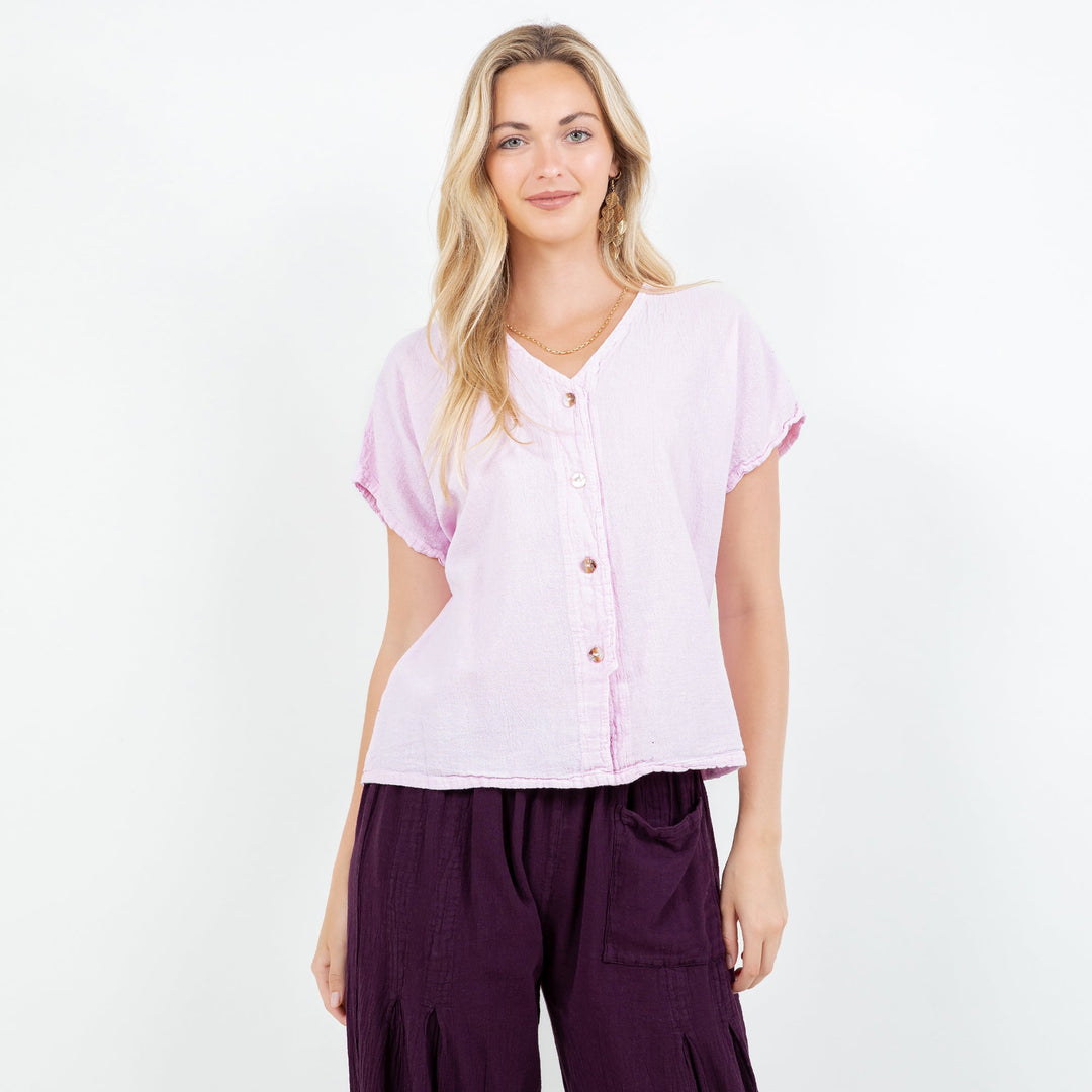 Constance Top -100% Cotton Gauze - New Colors! from KADOU Boutique