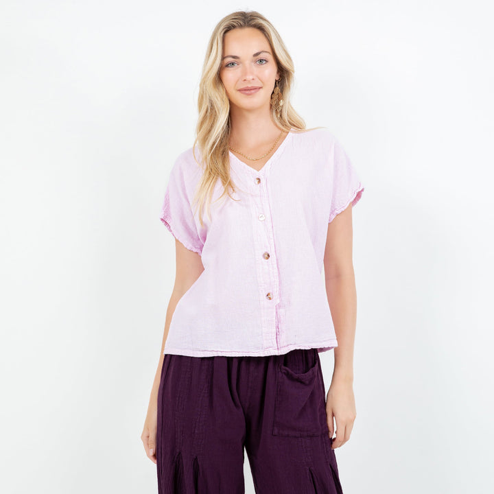 Constance Top -100% Cotton Gauze - New Colors! from KADOU Boutique