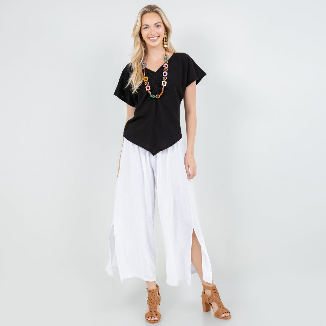 Emma 100% Gorgeous Flow! Cotton Gauze Pants from KADOU Boutique