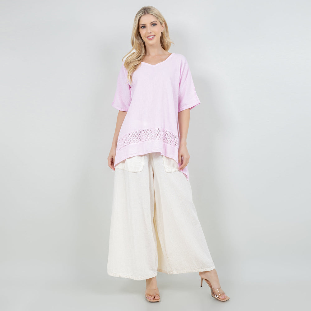 Women's Cotton Gauze Cynthia Top from KADOU Boutique
