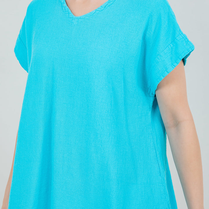 Carla 100% Cotton Gauze Top in Osfm Sale from KADOU Boutique
