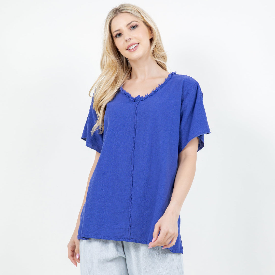 Jan Top -100% Cotton Gauze from KADOU Boutique