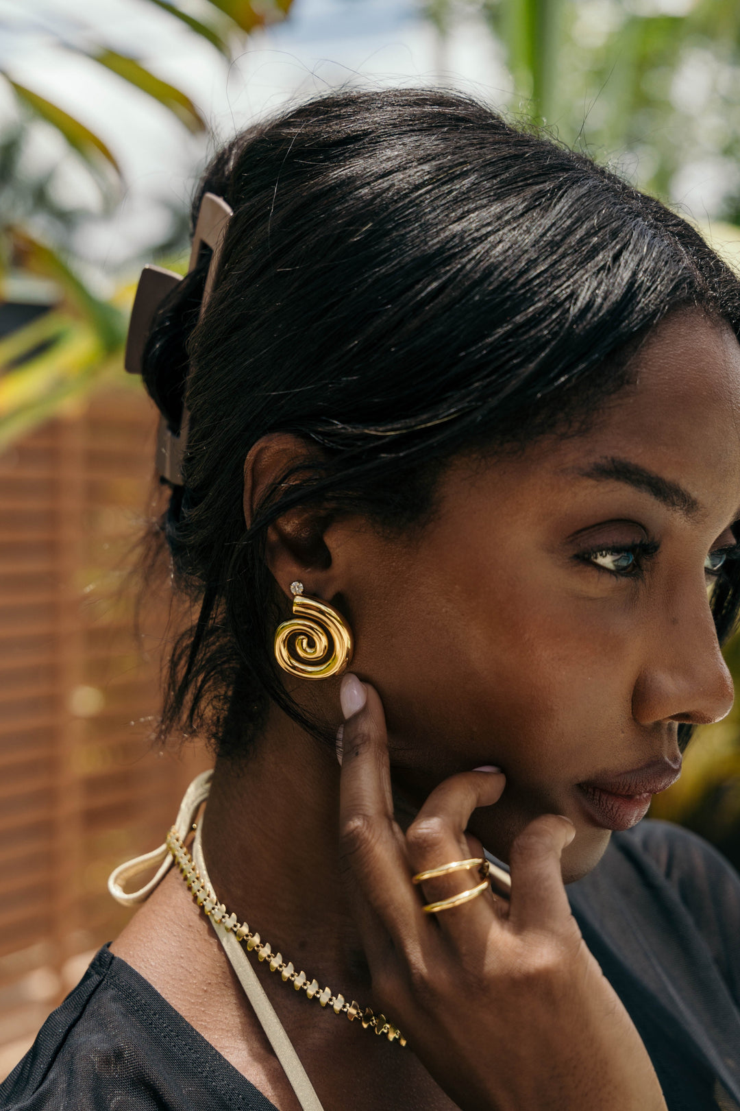 Incanto Cz Studs from KADOU Boutique