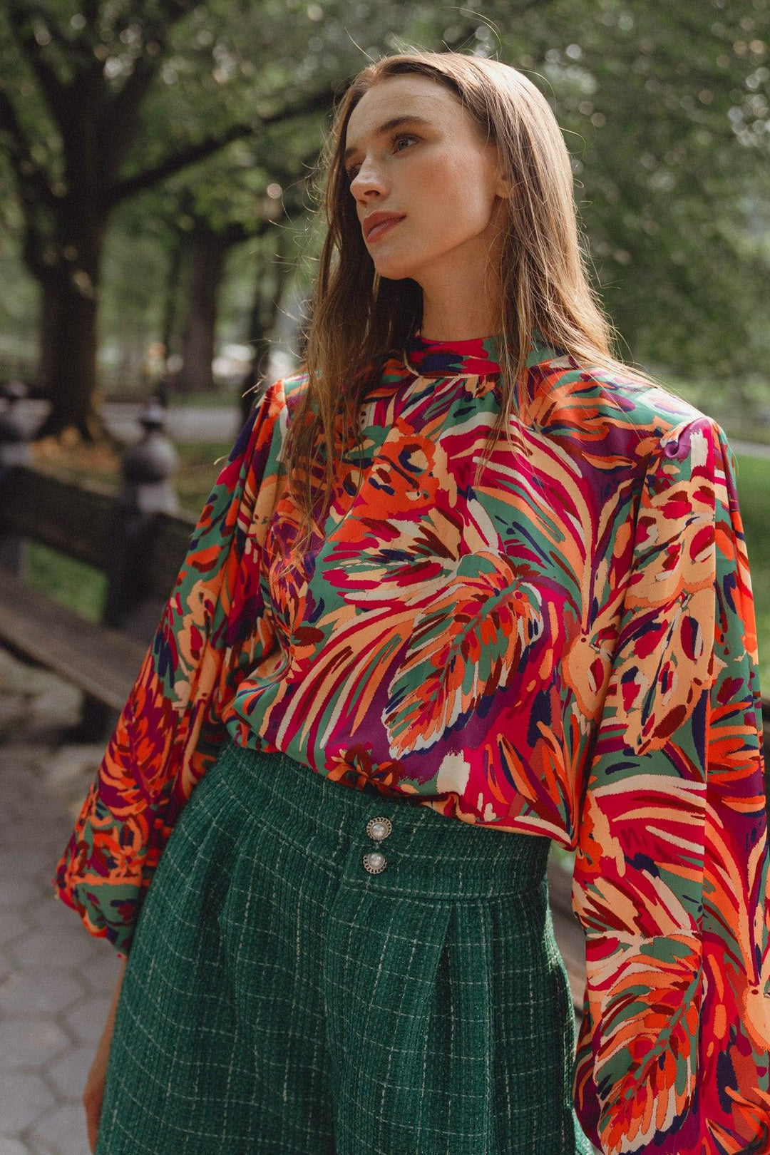 Adoring Devotion Woven Top from KADOU Boutique