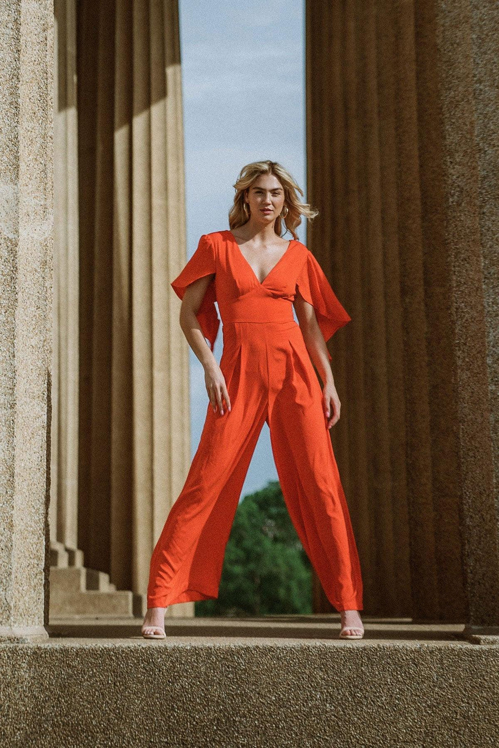Raised On Promises Stars Woven Jumpsuit from KADOU Boutique
