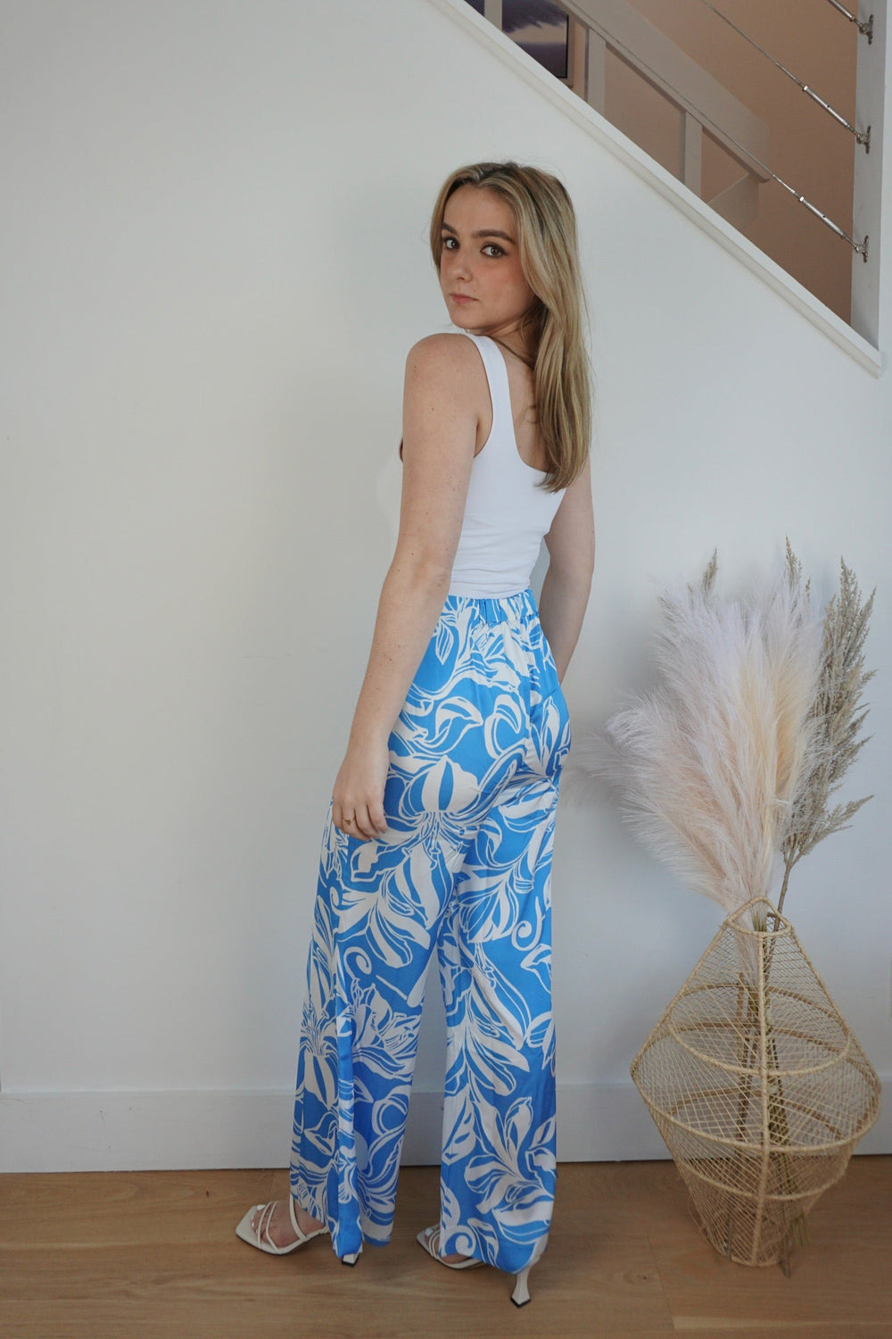 Calypso Pant - La Palma Blue from KADOU Boutique