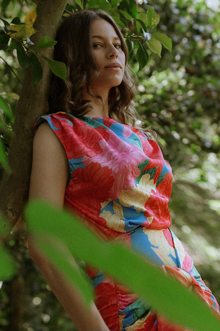 Bloom Season Floral Mini Dress from KADOU Boutique