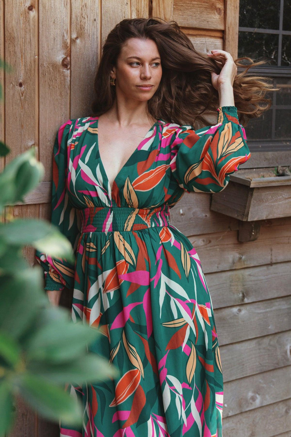 Gone Coastal Woven Maxi Dress from KADOU Boutique