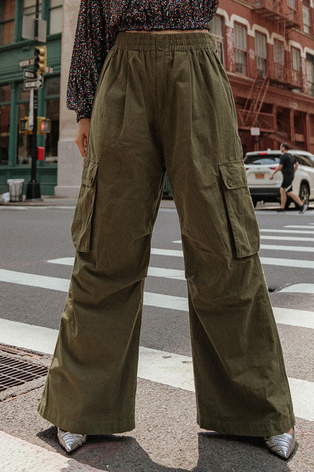 Incredible Moments Woven Cargo Pants from KADOU Boutique