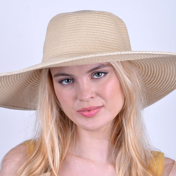 Women's 6" Brim Sun Hat from KADOU Boutique