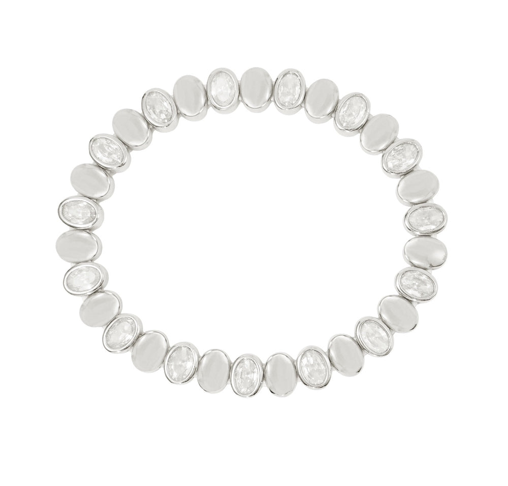 Stretchy Oval Cz Bracelet from KADOU Boutique