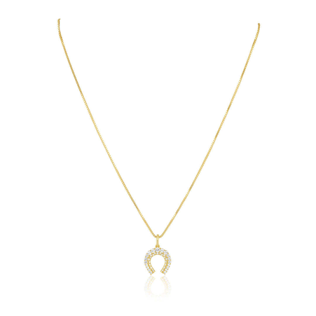 Dallas Horseshoe Necklace