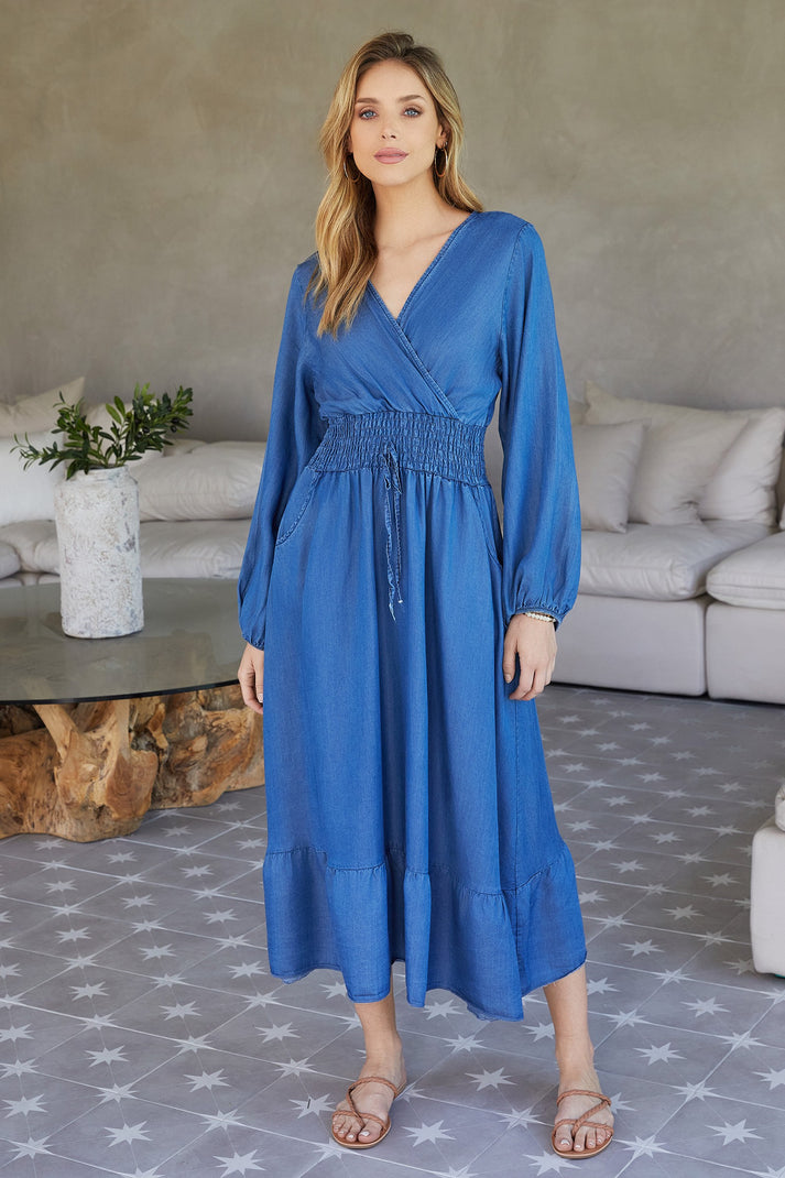 Boutique cheap denim dress