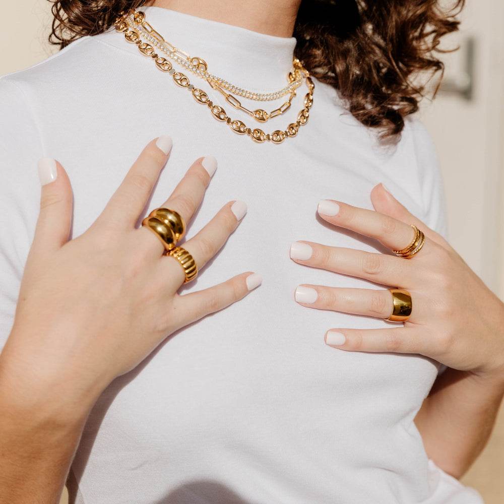 Double Dome Ring from KADOU Boutique