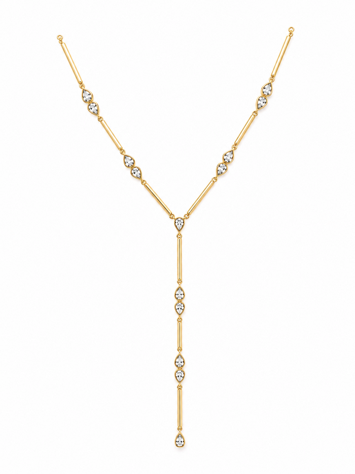 Delphine Teardrop Lariat