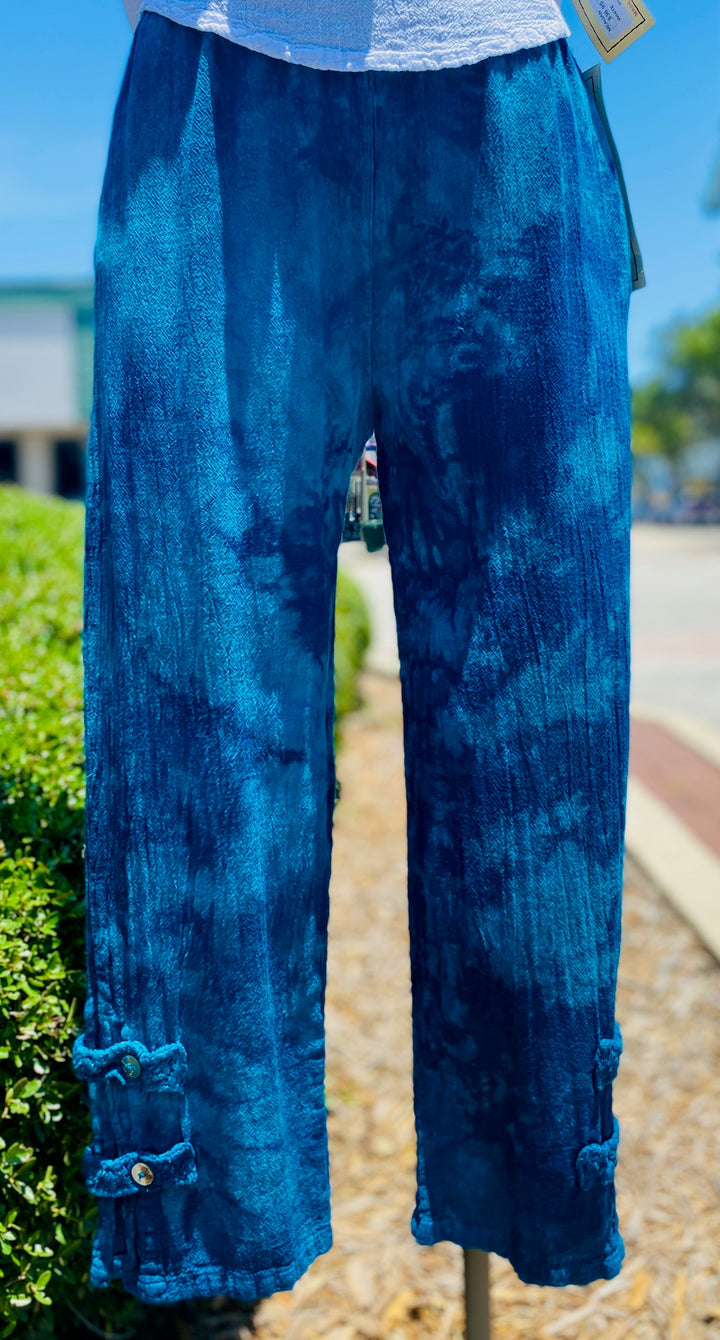 Serena Pant 100% Cotton Gauze Floods with Pockets! from KADOU Boutique