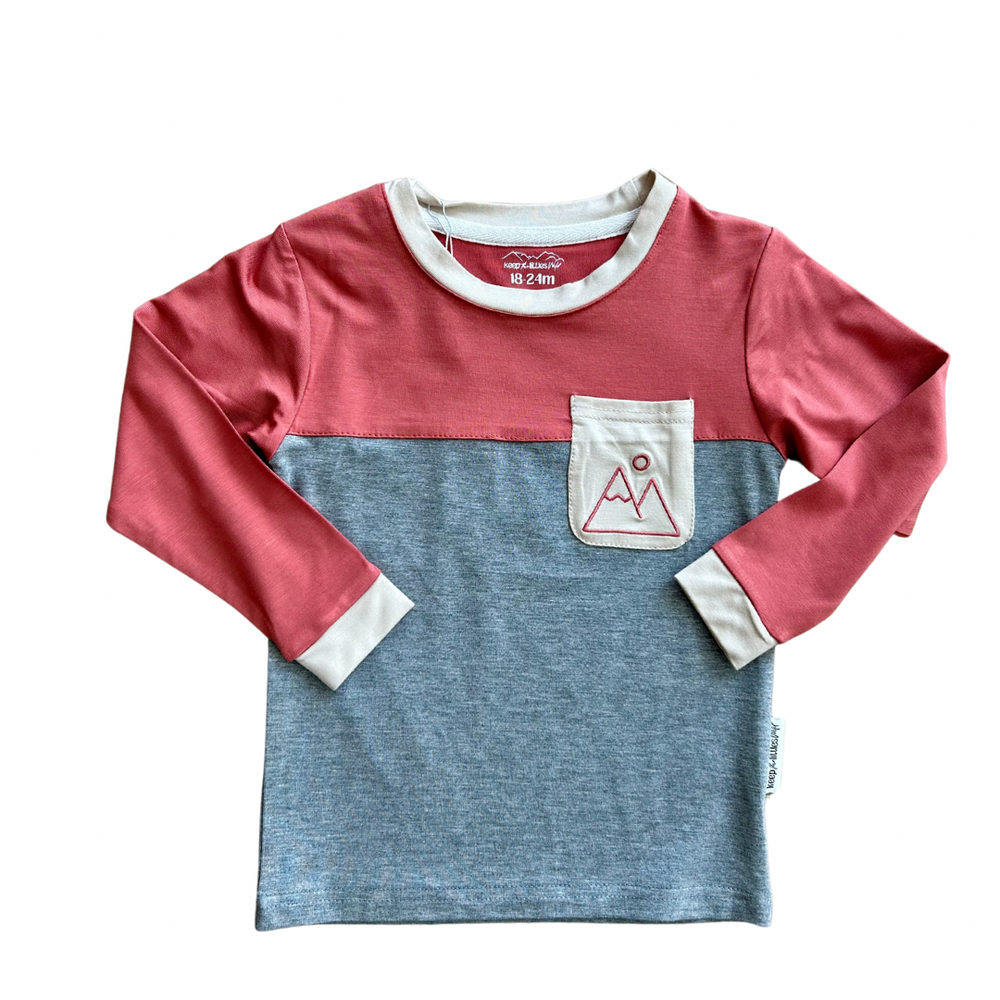 Mountain Color Block Bamboo from KADOU Boutique