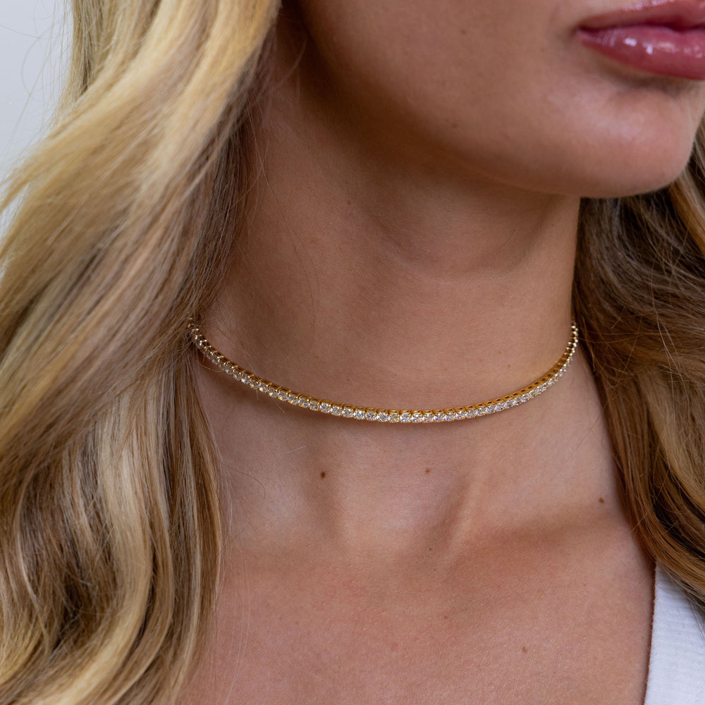Mila Tennis Choker from KADOU Boutique
