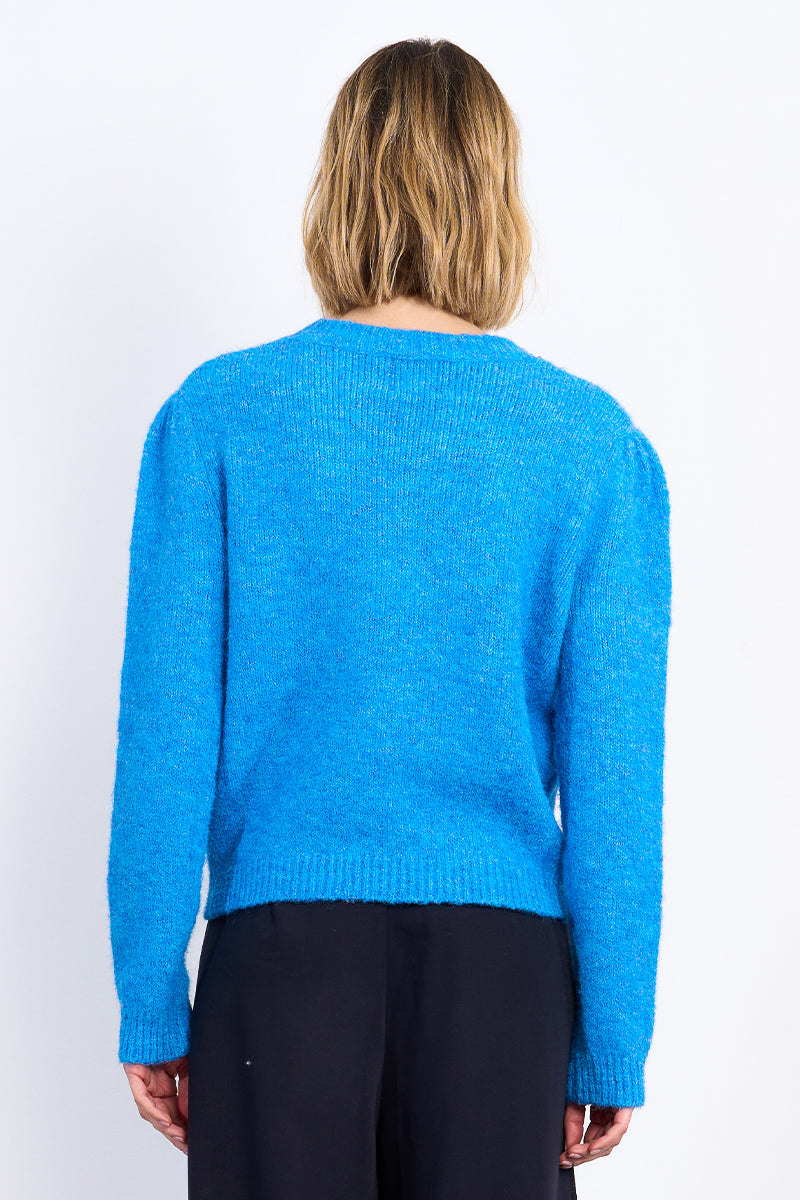 Sequin Embellished Knit Sweater