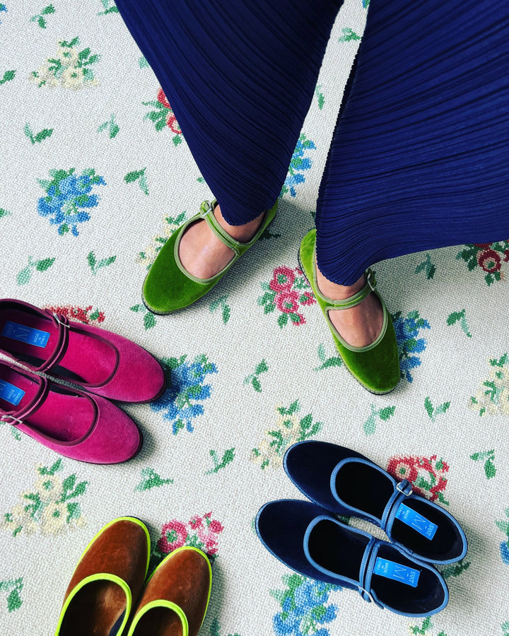 Mary Jane Furlane Sage from KADOU Boutique