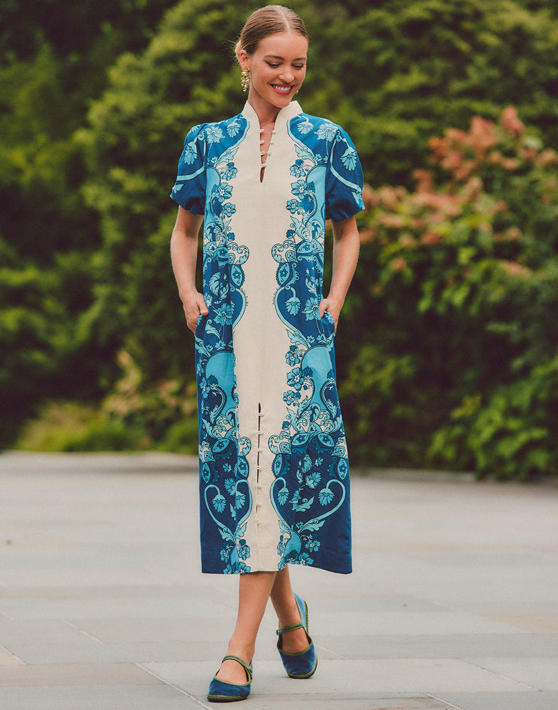 Mestiza X Santm Mary Jane Furlane Blue from KADOU Boutique